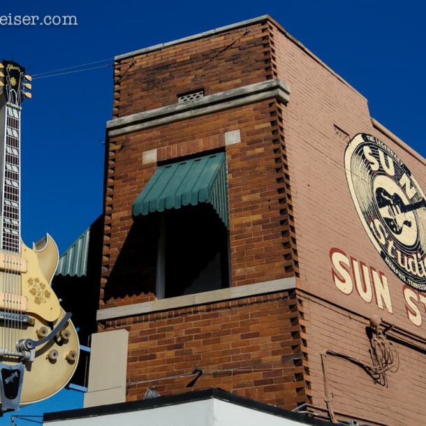 The Legendary Sun Studio in Memphis, Tennessee, Travel Photography © Amy Weiser, Photographer