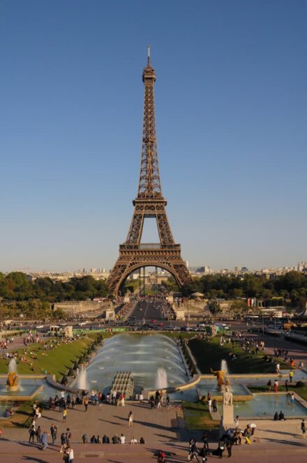 Eiffel Tower in Paris, France, Landmark Travel Photography © Amy Weiser, Photographer