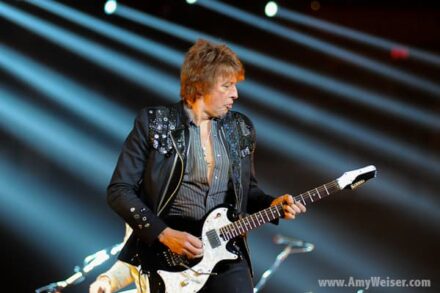 Richie Sambora of Bon Jovi in Concert at Rocket Mortgage Fieldhouse (Quicken Loans Arena), Concert Photography 2013 © Amy Weiser, Photographer