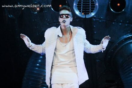 Justin Bieber in Concert at Rocket Mortgage Fieldhouse (Quicken Loans Arena), Concert Photography 2013 © Amy Weiser, Photographer
