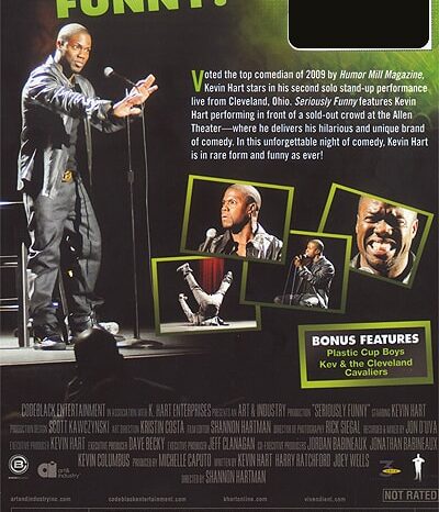 Kevin Hart, Seriously Funny DVD, Comedian Photography © Amy Weiser, Photographer